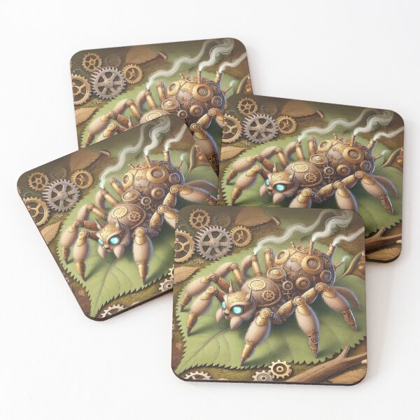Item preview, Steampunk Wolf Spider designed and sold by Sillytoe.