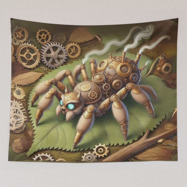 Item preview, Steampunk Wolf Spider designed and sold by Sillytoe.