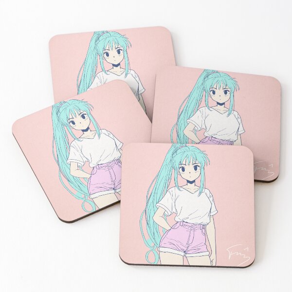 Item preview, Retro Anime Cute Lady designed and sold by AirForceTuan.