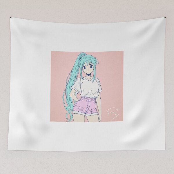Item preview, Retro Anime Cute Lady designed and sold by AirForceTuan.