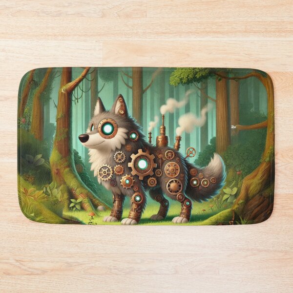 Item preview, Steampunk Wolf designed and sold by Sillytoe.