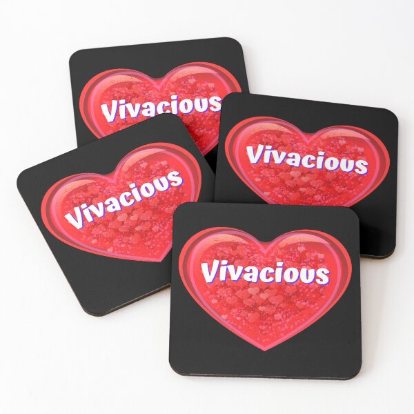 Item preview, HEART:  Vivacious - funny valentines signs designed and sold by DesignsFromTW-S.