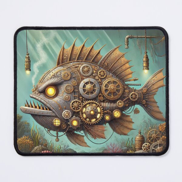 Item preview, Steampunk Wolffish designed and sold by Sillytoe.