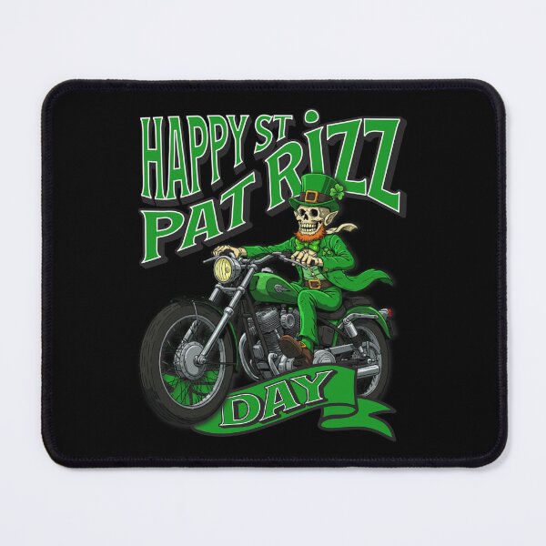 Item preview, Happy St Pat Rizz Day Leprechaun Skeleton  designed and sold by PetNamedPeeve.