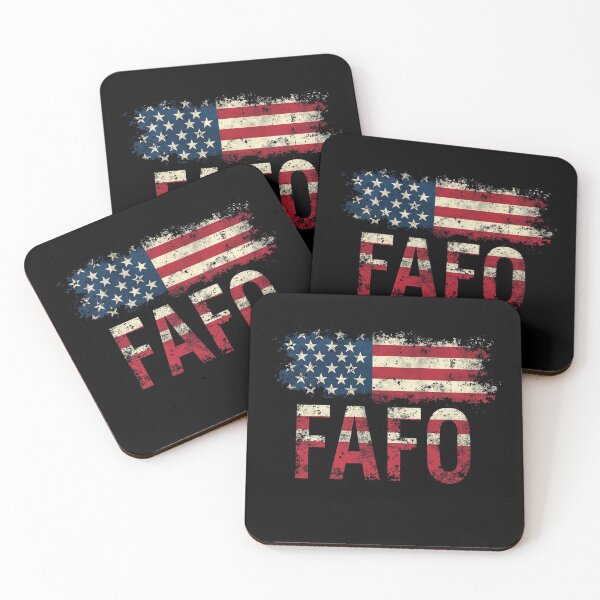 Item preview,  Vintage USA Flag Trump FAFO Patriotic Retro  designed and sold by studiopekepeke.
