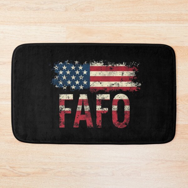 Item preview,  Vintage USA Flag Trump FAFO Patriotic Retro  designed and sold by studiopekepeke.