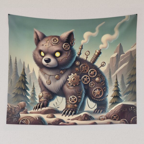 Item preview, Steampunk Wolverine designed and sold by Sillytoe.
