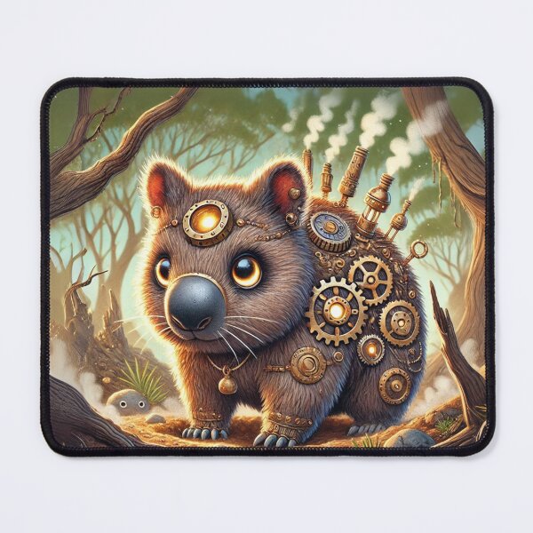 Item preview, Steampunk Wombat designed and sold by Sillytoe.