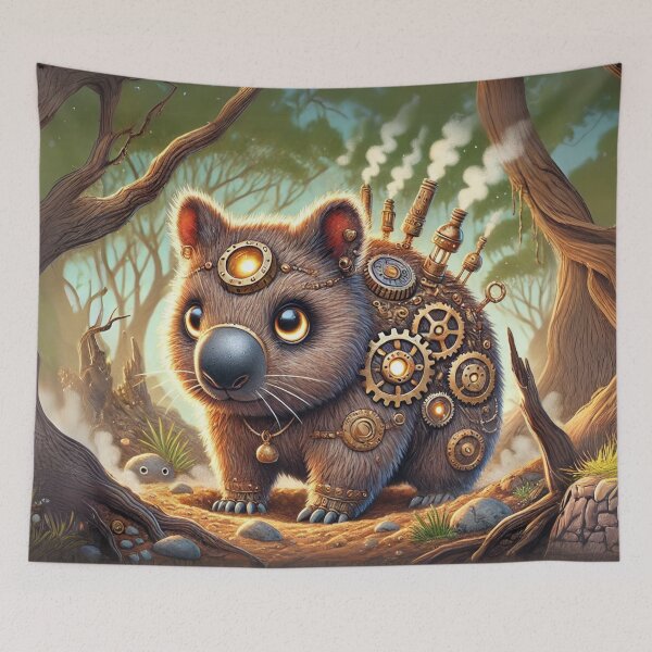 Item preview, Steampunk Wombat designed and sold by Sillytoe.
