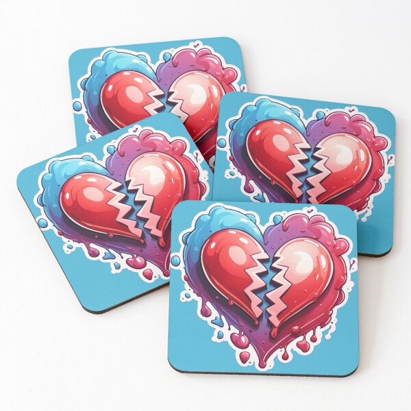 Item preview, Dripping Broken Heart designed and sold by HauntedOpera.