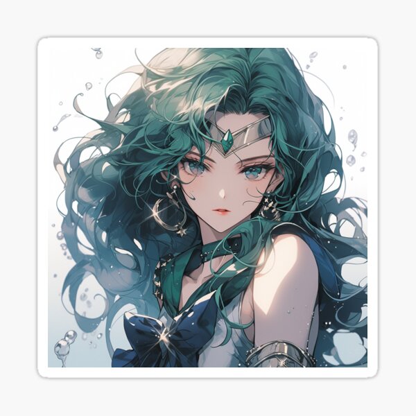 Vista previa del artículo con la obra «Sailor Neptune», diseñado y vendido por Solace Sparkles.