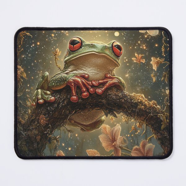 Item preview, "Moonlit Frog" designed and sold by bloorose.