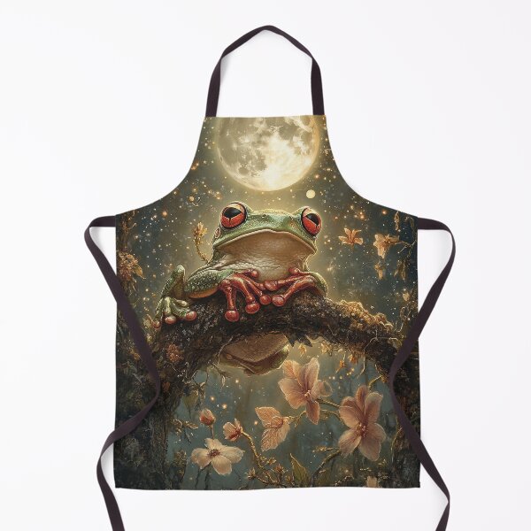 Item preview, "Moonlit Frog" designed and sold by bloorose.