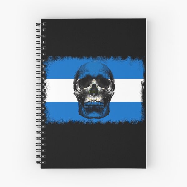 Item preview, NICARAGUA SKULL FLAG NATION RAREART COUNTRY HALLOWEEN #ogirdor designed and sold by ogirdorgraphics.