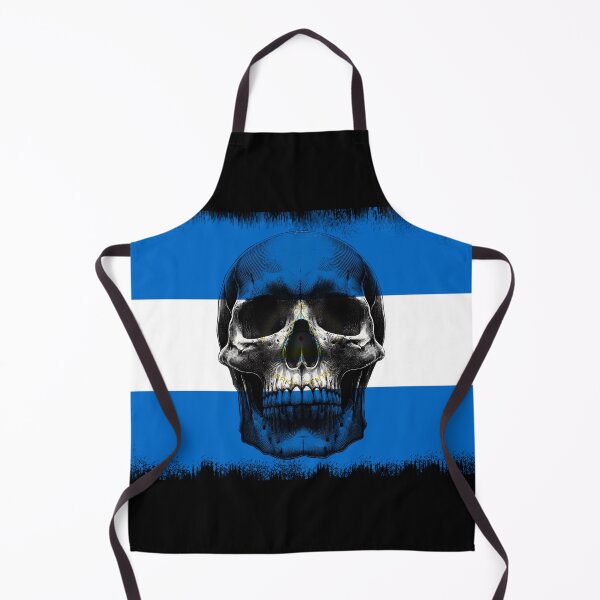 Item preview, NICARAGUA SKULL FLAG NATION RAREART COUNTRY HALLOWEEN #ogirdor designed and sold by ogirdorgraphics.