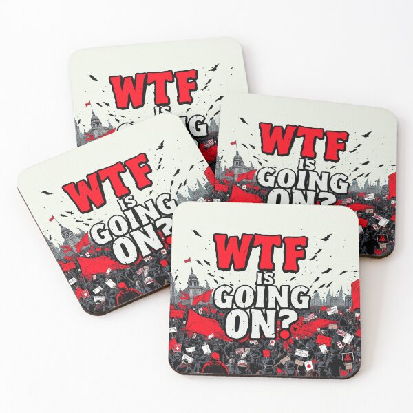 Item preview, WTF is Going On? designed and sold by WAIC-TheBand.