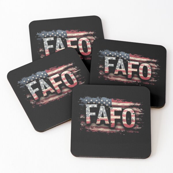 Item preview, Vintage USA Flag Trump FAFO Patriotic Retro  designed and sold by studiopekepeke.