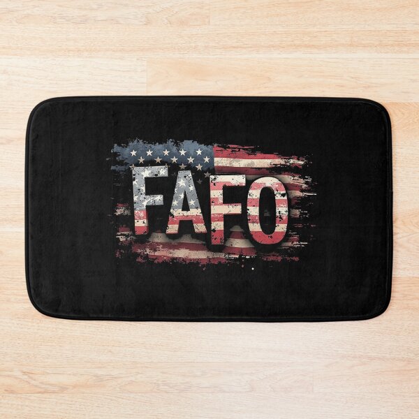 Item preview, Vintage USA Flag Trump FAFO Patriotic Retro  designed and sold by studiopekepeke.