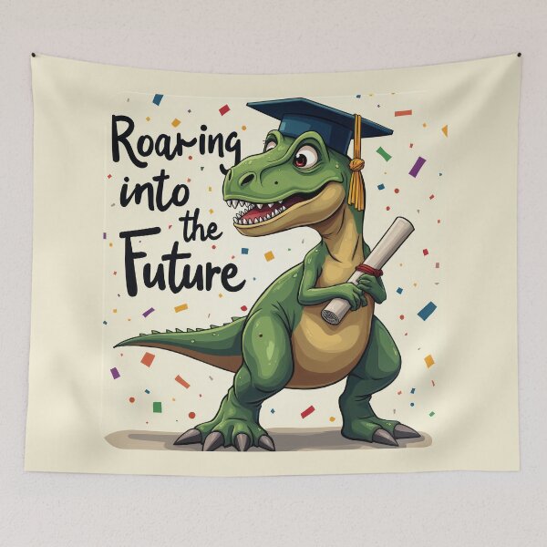 Item preview, Roaring Graduation Dino designed and sold by duke818.