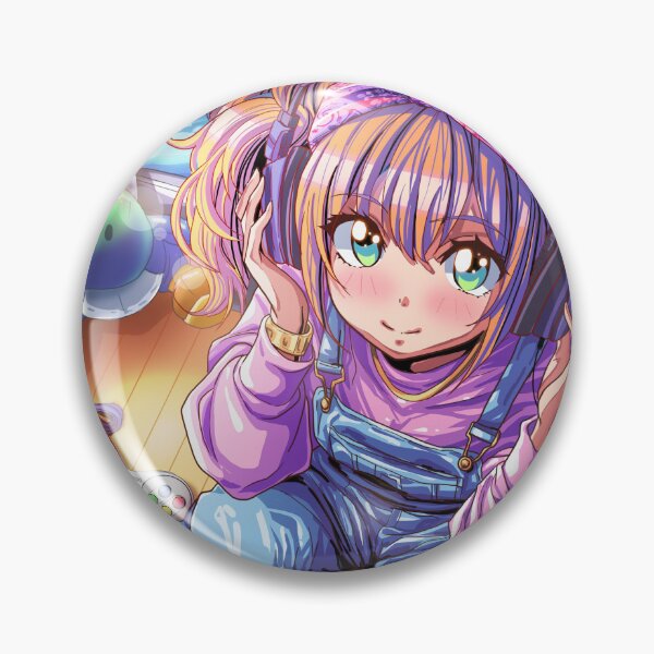 Item preview, Lo-Fi Anime Girl Listening to Music designed and sold by AirForceTuan.