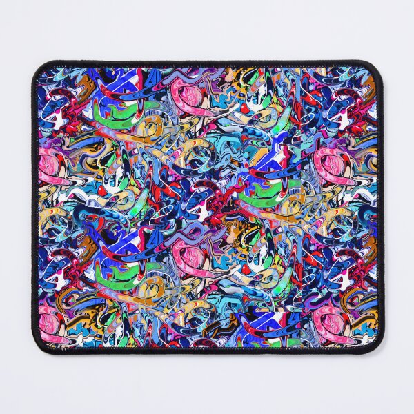 Item preview, Colorful Graffiti Spin Art - Abstract Urban Aesthetic designed and sold by Phat Dog Designs .