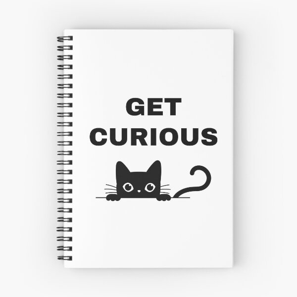 Item preview, Get Curious Motivation Inspiration Stay Curious Like A Cat designed and sold by StudioTina.