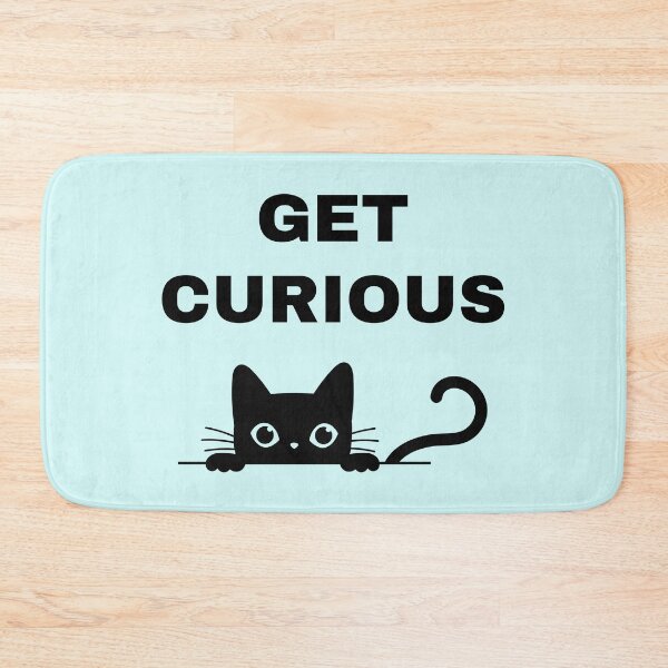 Item preview, Get Curious Motivation Inspiration Stay Curious Like A Cat designed and sold by StudioTina.