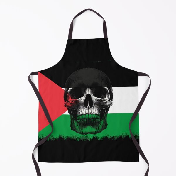 Item preview, PALESTINE SKULL FLAG NATION RAREART COUNTRY HALLOWEEN #ogirdor designed and sold by ogirdorgraphics.