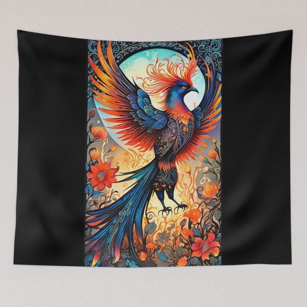 Item preview, Flying Phoenix designed and sold by FaerieFusion.