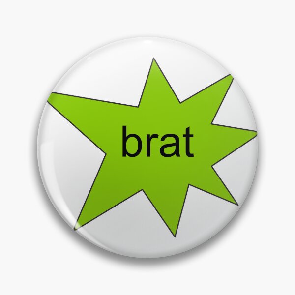 Item preview, Funky brat green sticker designed and sold by R43A113N.