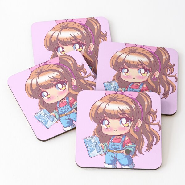 Item preview, Chibi Kawaii Retro Girl designed and sold by AirForceTuan.