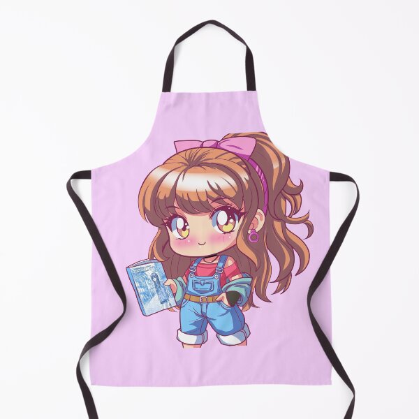 Item preview, Chibi Kawaii Retro Girl designed and sold by AirForceTuan.