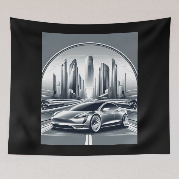 Item preview, Tesla designed and sold by TEEJAMBOREE.