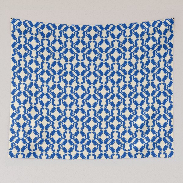 Item preview, Blue Porcelain Acanthus designed and sold by FitzwaterPlace.