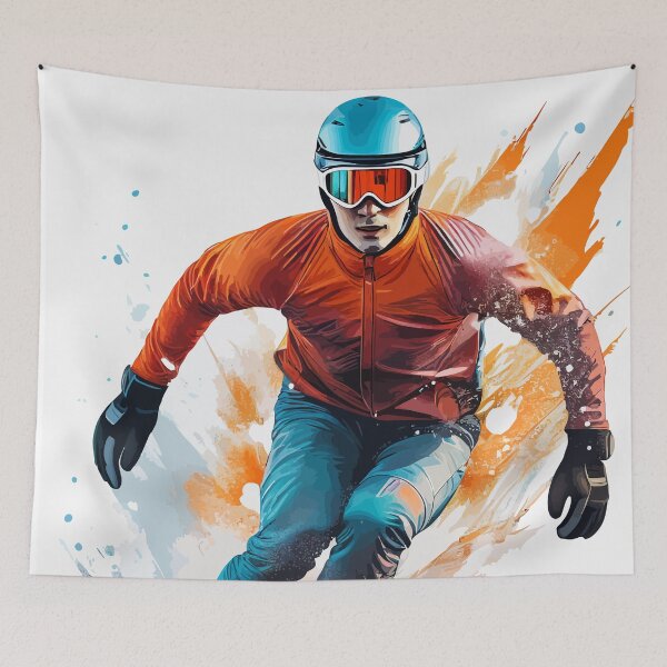 Item preview, Chasing Gold in Frozen Arenas designed and sold by bb-15artstudio.