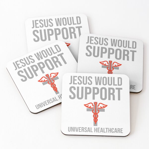 Item preview, Jesus would support universal healthcare  designed and sold by Rachel the Artist .