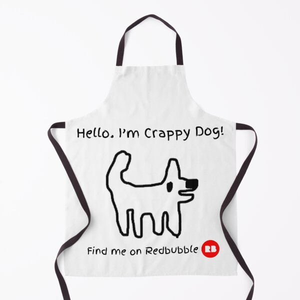 Item preview, Crappy dog.. promoting Redbubble like a good dog designed and sold by TheRubberOnion.