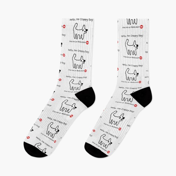 Item preview, Crappy dog.. promoting Redbubble like a good dog designed and sold by TheRubberOnion.