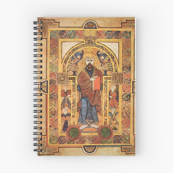 Item preview, Christ Enthroned, Book of Kells, Irish Artifact, Christian Art designed and sold by CulturalCurios.