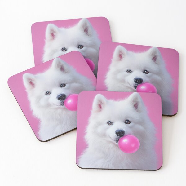 Item preview,  Bubbly Samoyed designed and sold by Nocturne  Paws.