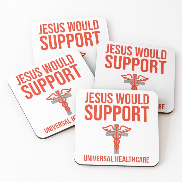 Item preview, Jesus would support universal healthcare  designed and sold by Rachel the Artist .