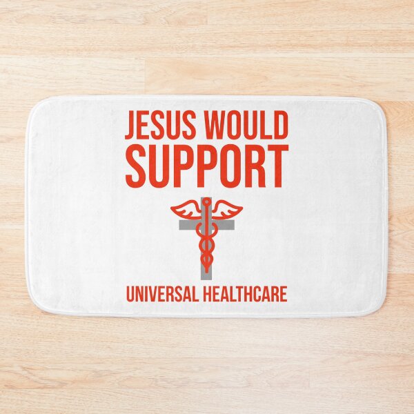 Item preview, Jesus would support universal healthcare  designed and sold by Rachel the Artist .
