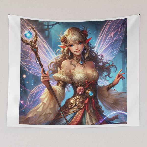 Item preview, Female Fairy Sorcerer designed and sold by Johnny MeatShield.