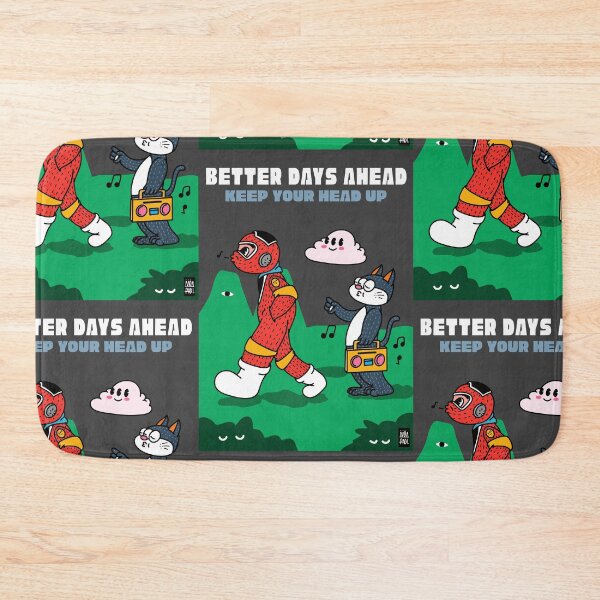 Item preview, BETTER DAYS AHEAD KEEP YOUR HEAD UP designed and sold by aydapadi.