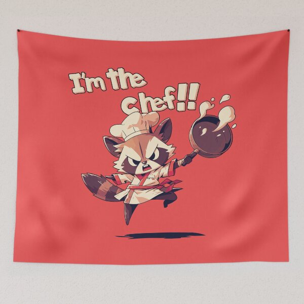 Item preview, Raccoon I'm the chef designed and sold by myanko.