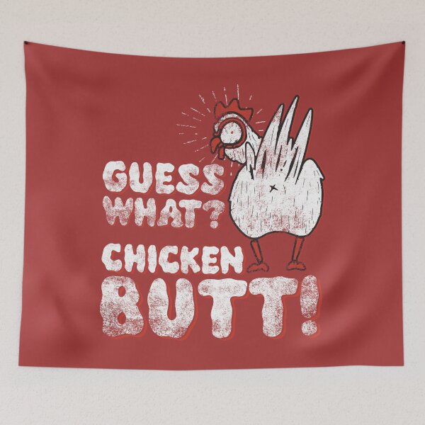 Item preview, Cute Guess What Chicken Butt Chicken Tee Funny Chicken designed and sold by Drocks-ART.