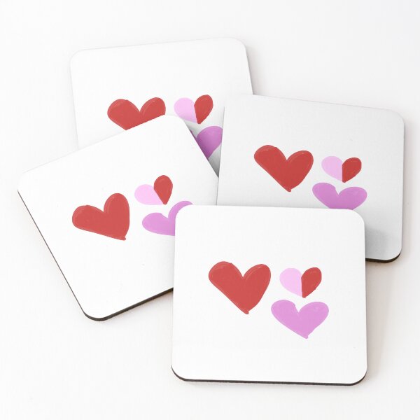 Item preview, three hearts designed and sold by ColorfulCoyote.