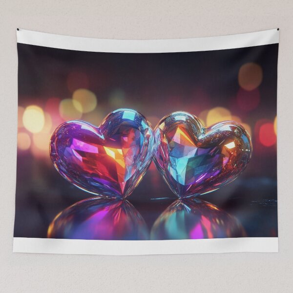 Item preview, Holographic Valentine's Day – A Dazzling Celebration of Love ✨ designed and sold by emaga.