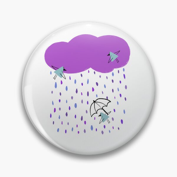 Item preview, Purple Rain Ducks designed and sold by Julie Woolfolk.