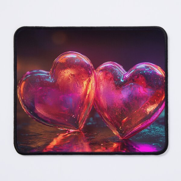 Item preview, Spectrum of Love - Iridescent Valentine Art designed and sold by Emaga Digital Studio.